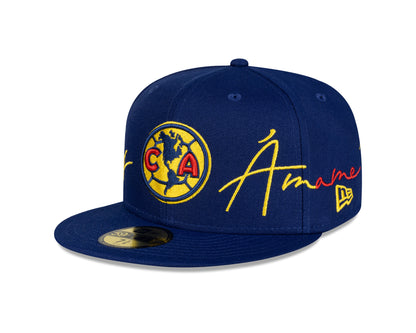New Era 9Forty Club América Bicampeón Ámame Más Gorra