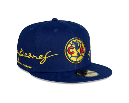 New Era 9Forty Club América Bicampeón Ámame Más Gorra
