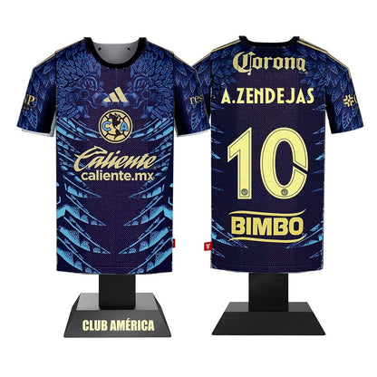 Metal Jersey Alloy Collectors Club América Away 25/26