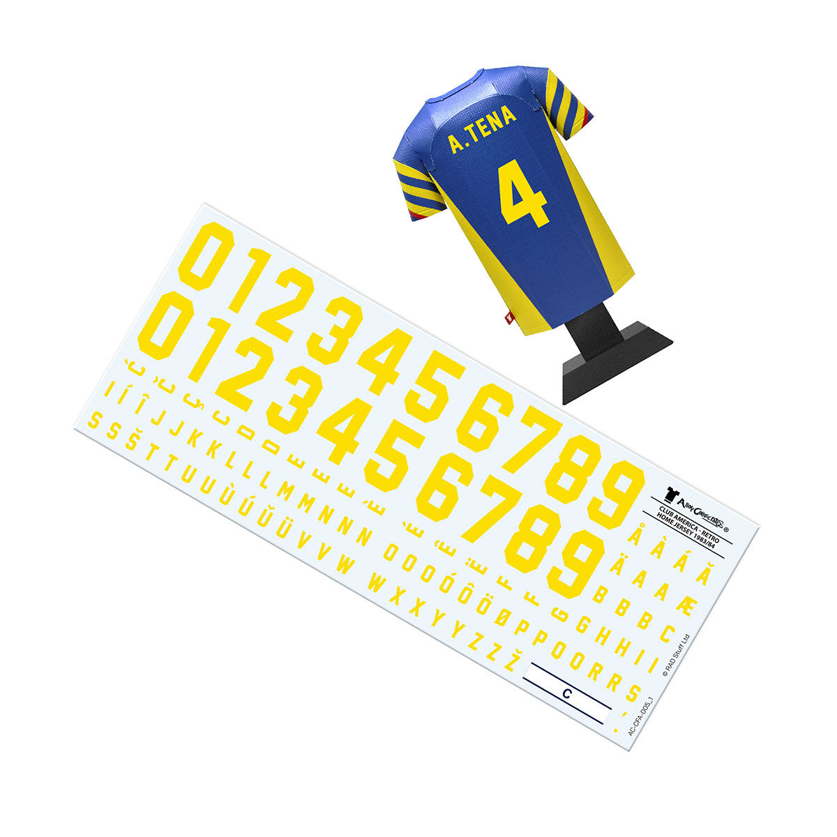 Club América 1983/84 Jersey Figure