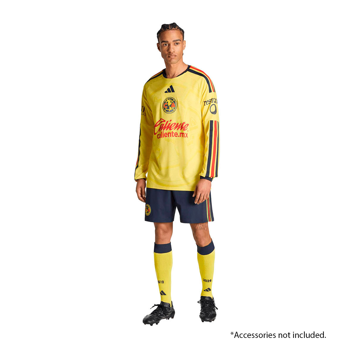 adidas Club América 26/27 Manga Larga Home Auténtico Jersey for Hombre