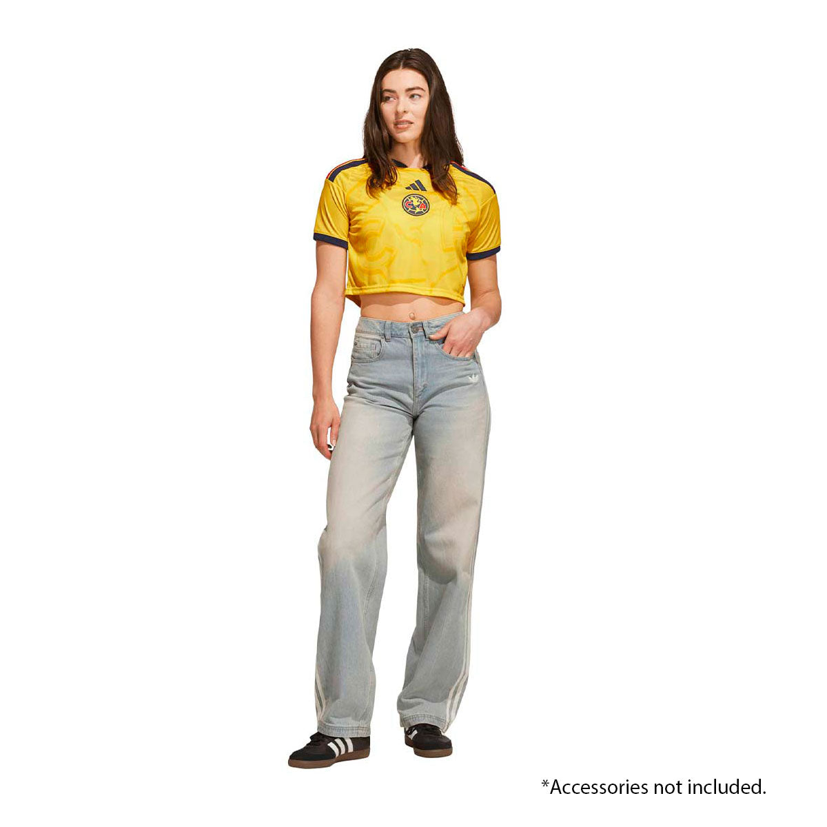 adidas Club América 26/27 Home Cropped Jersey for Mujer